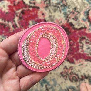 Stoney Clover Lane Jeweled “O” Patch New